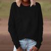 Suéter de moda de talla grande transfronterizo de otoño e invierno de Amazon 2024, suéter de mujer con forro polar, top grueso y suelto, venta al por mayor para mujer