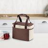Bolsa Aislada Lonchera Bolso Almuerzo con Arroz Papel de Aluminio Engrosado Impermeable Bolsa Lonchera Almuerzo para Trabajadores de Oficina y Estudiantes de Primaria