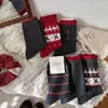 Calcetines de estilo nuevo para principios de primavera, estilo Fair Isle, de media pantorrilla para mujer, con lunares estilo japonés, rayas de encaje, oso, retro, sin costuras, holgados