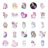 50 Pegatinas de Graffiti de Unicornio Maleta Taza de Agua Computadora Portátil Pegatinas Impermeables Venta al por Mayor Decoración de Cuaderno