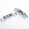 Rueda Doble Ajustable, Plástico de Ingeniería-Acero, Cabeza Redonda de 2.0 mm, Accesorios de Ferretería para rieles deslizantes de puertas y ventanas de aleación de aluminio con rotura de puente térmico y uPVC