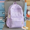 Mochila Fresca Estilo Sal Ligera con Textura Azul Hielo y una Suave Vibra de Verano, Mochila de Viaje Exclusiva para Chicas Dulces