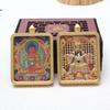 Wutai Montanha Novo Wuye Oito Patrono Divindade Pingente Tangka Buda Pingente Pintado à Mão Wuye Benmingfo Pingente