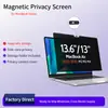 Película magnética apta para la serie MacBook, autoadhesiva, anti-miradas indiscretas, desmontable, película protectora de privacidad