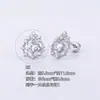 Brincos Populares Mais Vendidos Studs de Aço Titânio 316L Doce Cool Versátil Studs de Osso da Orelha Cuidado com o Furo da Orelha Studs Cocleares