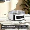 Fogão de Buffet em Aço Inoxidável, Fogão Elétrico para Pratos Quentes de Cantina, Panela Térmica Transparente com Tampa Articulada, Fogão de Aquecimento para Café da Manhã de Hotel