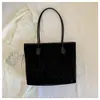Versión Coreana Ins de Nicho Bolso Tote de Mango Largo Bolso de Hombro Único Bajo el Brazo Bolso de Viaje Gran Capacidad Bolso de Mujer de Alta Gama