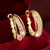 Pendientes de Aro de Malla Estilo Coreano, de Nicho, Exquisitos, Modernos y Elegantes para Niñas, Adecuados para el Uso Diario