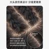 Peluca de cabello natural de imitación con aguja, transpirable, para mujer, con cabello blanco que cubre la parte superior de la cabeza, con costuras gratis, piezas reeditadas naturales.