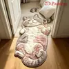 Superventas transfronterizo alfombra suave para mesita de noche de dormitorio visual 3D, tacto suave, amigable con la piel, cachemira sintética, alfombra decorativa fácil de cuidar para sala de estar, mesa de centro