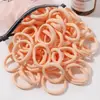 Accesorios para el cabello infantiles de AliExpress color caramelo anillo para el cabello de nailon para niños accesorios regalo pequeño tocado anillo para el cabello 816