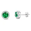Aretes de clip de circonio de colores transfronterizos, aretes pequeños de acero de titanio, nuevo modelo popular 2026 para mujer, aretes de clip de acero inoxidable 316, accesorios para orejas