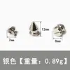 Acessórios de Rebite DIY Formato de Árvore Pequena Rebites Artesanais Materiais Acessórios para Roupas de Couro Acessórios para Fantasias de Performance Pregos