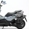 Carro esportivo Wolf adequado para Husky ADV150 bolsa lateral bolsa lateral caixa lateral retrô bolsa para capacete à prova d'água liberação rápida
