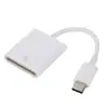 Adequado para Celulares Apple Lightning Tipo-C, Tablets, Notebooks, Leitor de Cartões Multifuncional Tf/Sd