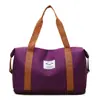 Bolso de Viaje Grande de Capacidad Casual de Moda Separación Seco y Húmedo Deportivo Portátil Bolso de Hombro Bolso para Yoga Fitness Logo Imprimible