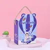 Caja de Regalo Portátil Happy Egg Caja de Regalo para Nacimiento Dulces Bebé Nacido Luna Llena Banquete de los Cien Días de los Niños Dulces para el Primer Cumpleaños