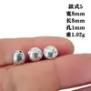 Prata Antiga Pequeno Peixe Coração Dourado Peixe Dourado Redondo Acessórios Contas Espaçadoras DIY Feito à Mão Pulseira Trançada com Contas Acessórios para Joias