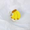 Versión coreana de la pinza para el cabello de frutas de dibujos animados para niños, pequeña pinza para el cabello que no daña, linda pinza para el cabello de niña, pinza para el cabello de bebé