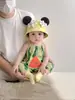 Ropa de Mameluco de Verano para Bebé, Mono de Tirantes, Chaleco para Salir de Bebé, Conjunto para Gatear, Conjunto Estilo Dopamina para Bebés Pequeños