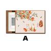 Caja de medidor eléctrico, pintura decorativa, caqui no perforado, pintura colgante para sala de estar Ruyi, caja de distribución de varilla hidráulica china de alta calidad, caja de interruptores
