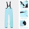 Pantalones de esquí para niños Phibee con diseño de elefante bebé, a prueba de viento y cálidos, pantalones de combate para niños y niñas, pantalones con tirantes, comercio electrónico transfronterizo