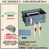 Caja de filtro de caja de rotación caja de filtro sistema de circulación de filtro de acuario caja de goteo externa circulación de agua de acuario filtro superior
