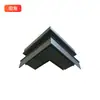 Atrator magnético Track Light Embedded Track Connector Intelligent Main-less Lighting 20 Wide Concealment Mounted Track Acessórios