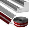 Tiras Antideslizantes para Escalones de Escalera Transfronterizas Autoadhesivas Tiras Antideslizantes para Esquinas de Escalera Tiras Antideslizantes para Escalones de Rampa Interiores y Exteriores