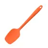 Espátula Pequeña de Silicona Resistente a Altas Temperaturas Espátula Mezcladora Espátula para Olla de Leche Raspador para Hornear t Espátula Raspador Herramienta para Postres