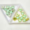 10mm corazón proteína moca diamante amor cristal de amor garra diamante diy ropa zapato bolsa decoración accesorios hechos a mano