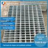 Q235 dentado por imersão a quente galvanizado antiderrapante passo de aço grating plataforma composta plug-in aço grating drenagem trincheira tampa