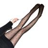 Medias de Seda Jacquard de Seda Hilada con Corazón Amante de Lunares Temperamento de Hermana Real Viento de Deseo Puro Delgadas Sexy Adelgazantes Calcetines Base para Mujer