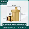 Válvula Baizhan Válvula de Purga Automática de Cobre para Calentadores Solares de Agua, Radiadores, Tuberías de Agua, Calefacción por Suelo Radiante y Calderas de Pared