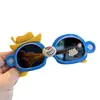 Gafas de Sol Polarizadas Divertidas de Mono para Niños Patas Suaves de Silicona Gafas de Sol de Dibujos Animados Juguete Parasol para Niños Gafas Trendy para Niños