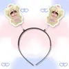 Diadema de Resorte 3D Ziyu Diadema Pasador Merchandising de Concierto Soporte Mismo Estilo Tiktok