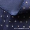 Directo de fábrica tafetán de poliéster 210T azul marino estampado de pintura de estrella de cinco puntas bolsa de compras forro de ropa equipaje