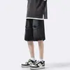 Shorts de Mezclilla Rasgados para Hombre, Estilo Delgado de Verano, Nuevo 2026 Marca de Tendencia Retro Americana Holgados Talla Grande Pantalones de Cinco Puntos