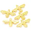 YuenZ 6 colores retro diy joyería accesorios animales abeja aleación manualidades colgante fábrica directa D2116
