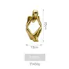 Decoração de Figura de Resina Dourada de Luxo Nórdico para Armário de Vinho, Divisória e Rack de TV