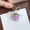 [Delicia para tu paladar] Colgante de Uva Fresca de Verano con un Diseño Creativo y Elegante, Exquisito Encanto para Teléfono de Estilo Nicho