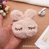Boneca de desenho animado com enchimento de algodão fofa estrela de cinco pontas coelho apertando os olhos acessórios de tecido acessórios de tecido DIY pingente para capa de celular atacado