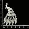 Accesorios de imán para refrigerador de la etnia Miao, piezas estilo chino de fénix y mariposa imitación plata, estilo étnico de plata Miao de nicho, pavo real, área escénica de Guizhou