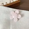 Pinza para el Cabello de Flor de Acetato de Alta Gama para Mujer, Pinza de Pico de Pato Estilo Coreano para el Fleco, Accesorio para el Cabello para Mechas Laterales