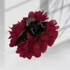 Pinza para el Cabello Suave de Flor de Rosa para Añadir Volumen, Herramienta de Peinado, Pinza para Flequillo Lateral, Pinza para el Cabello de Estilo Francés para Medio Recogido con Aspecto Desenfadado de 7 cm