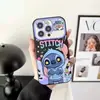 Funda para Teléfono Temática de Stitch para Apple 17Pro, 16 Ventanas Grandes, 15 Mate, 14 Resistente a Golpes, 12/11 Funda Suave X