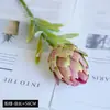 Buquê de frutas de alcachofra artificial para decoração de cena, flores de casamento realistas de alta qualidade, flores artificiais de frutas de alcachofra coreanas