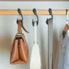 Bolsa para armario gancho de arco bufanda de seda corbata cinturón bandolera estante de almacenamiento artefacto perchero para bolsos al por mayor