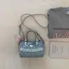 Bolsa Boston fofa estilo coreano com laço, bolsa de mão de bolinhas de nicho, moderna e na moda, bolsa de ombro fresca e doce