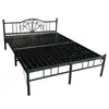 Cama Plegable para Uso Doméstico, Cama para Siesta en Oficina de una Persona, Cama de Camping Simple, Cama de Acompañante, Cama Plegable para Apartamentos Pequeños y Casas de Alquiler